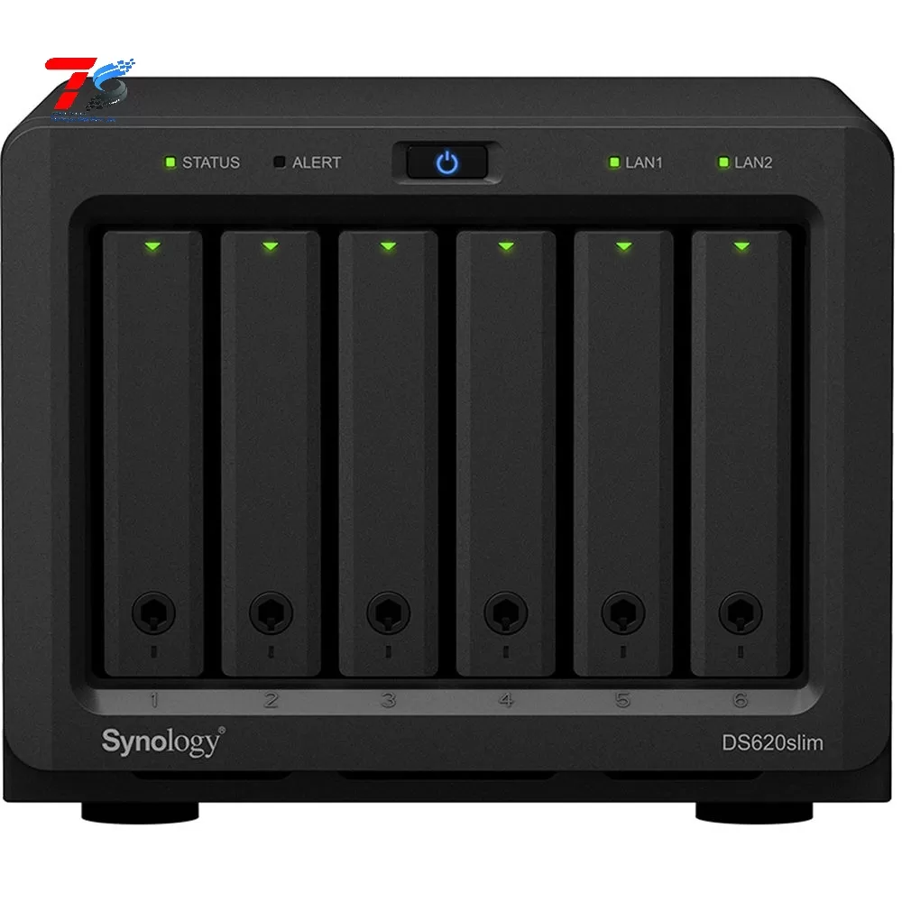 Thiết bị lưu trữ NAS Synology DiskStation DS620slim
